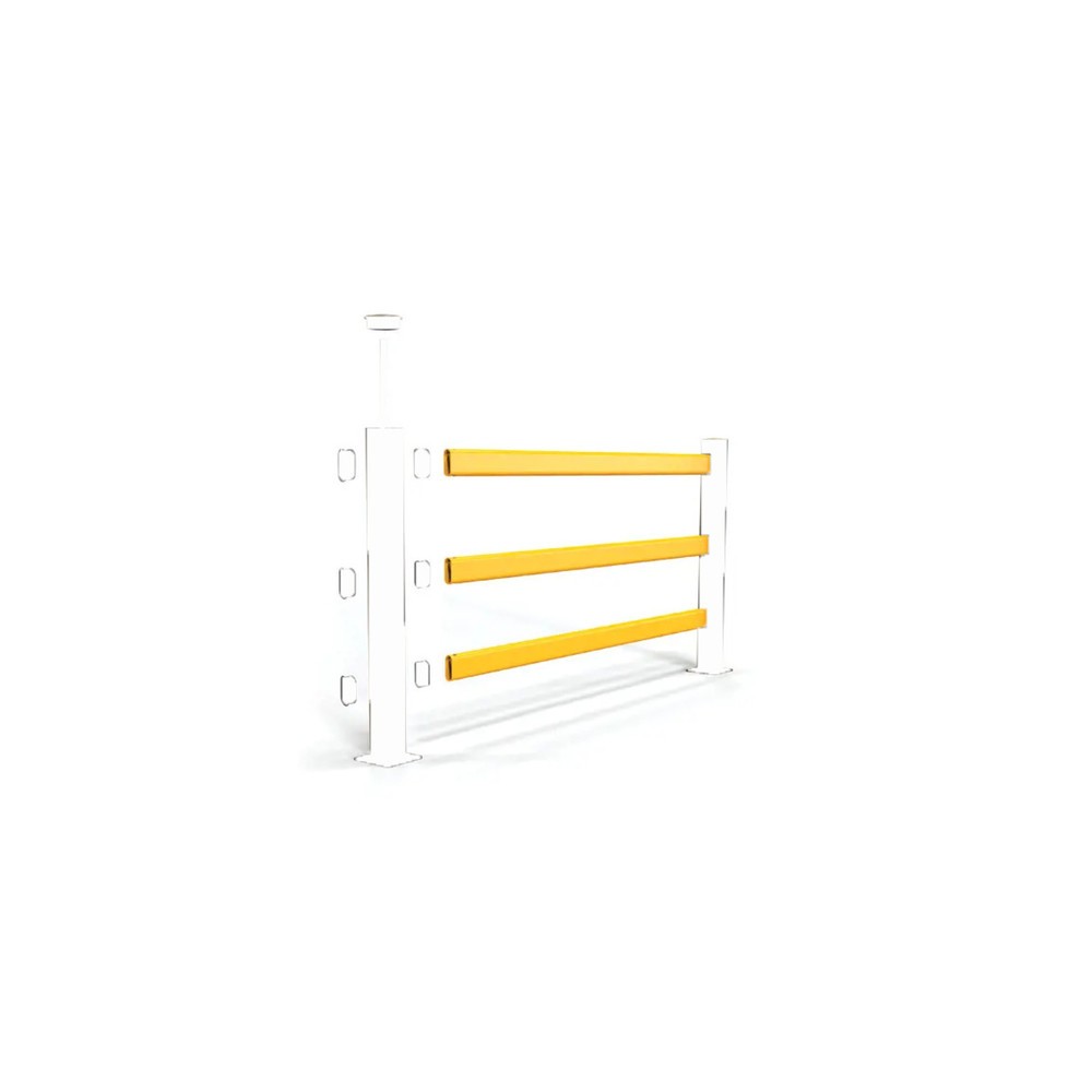 Produktabbildung Nr. 4: A-SAFE eFlex pedestrian barrier made from MEMAPLEX®, rail set – 3 x 500 mm length