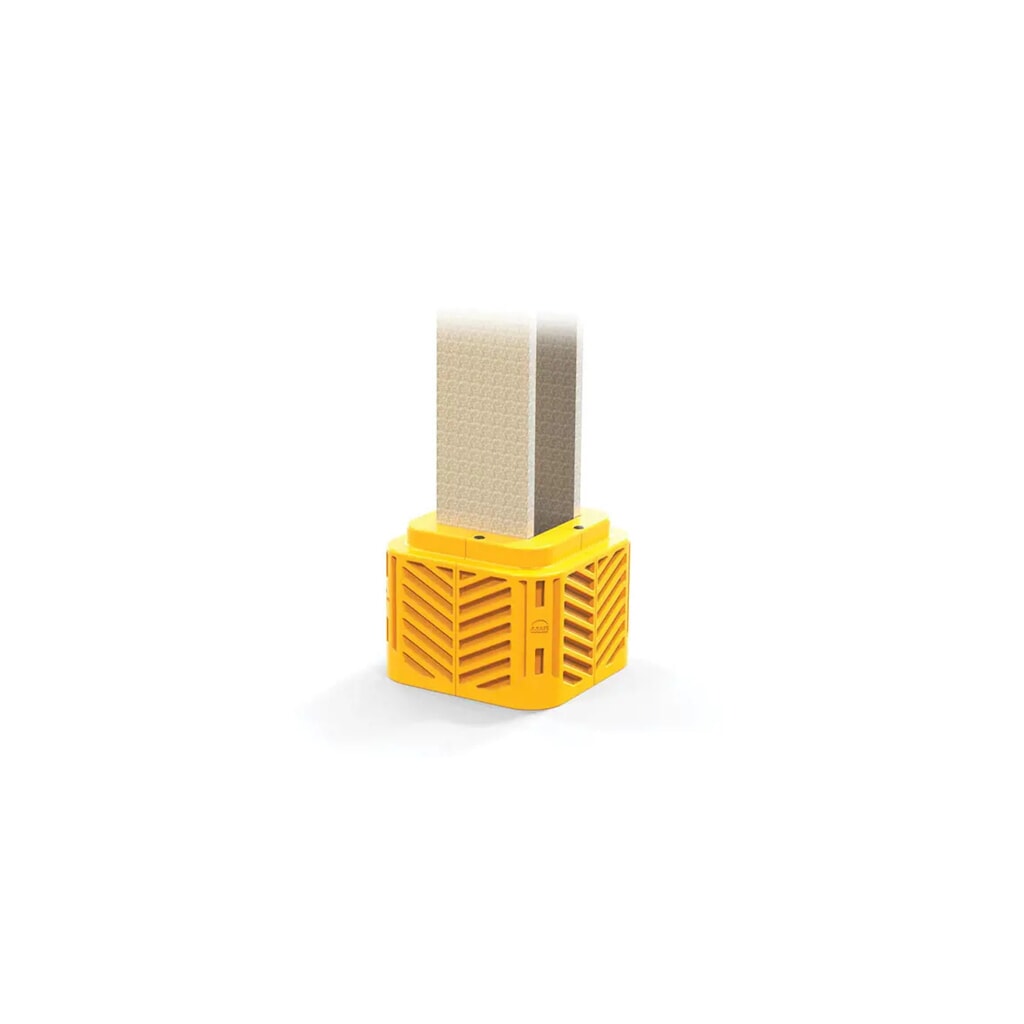 Product image no. 1: A-SAFE FlexiShield column guard made from MEMAPLEX® - column dimensions (WxD) 400x400 mm