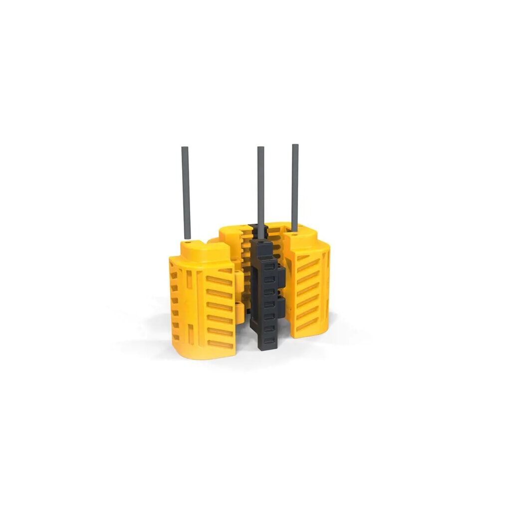 Product image no. 3: A-SAFE FlexiShield column guard made from MEMAPLEX® - column dimensions (WxD) 400x400 mm