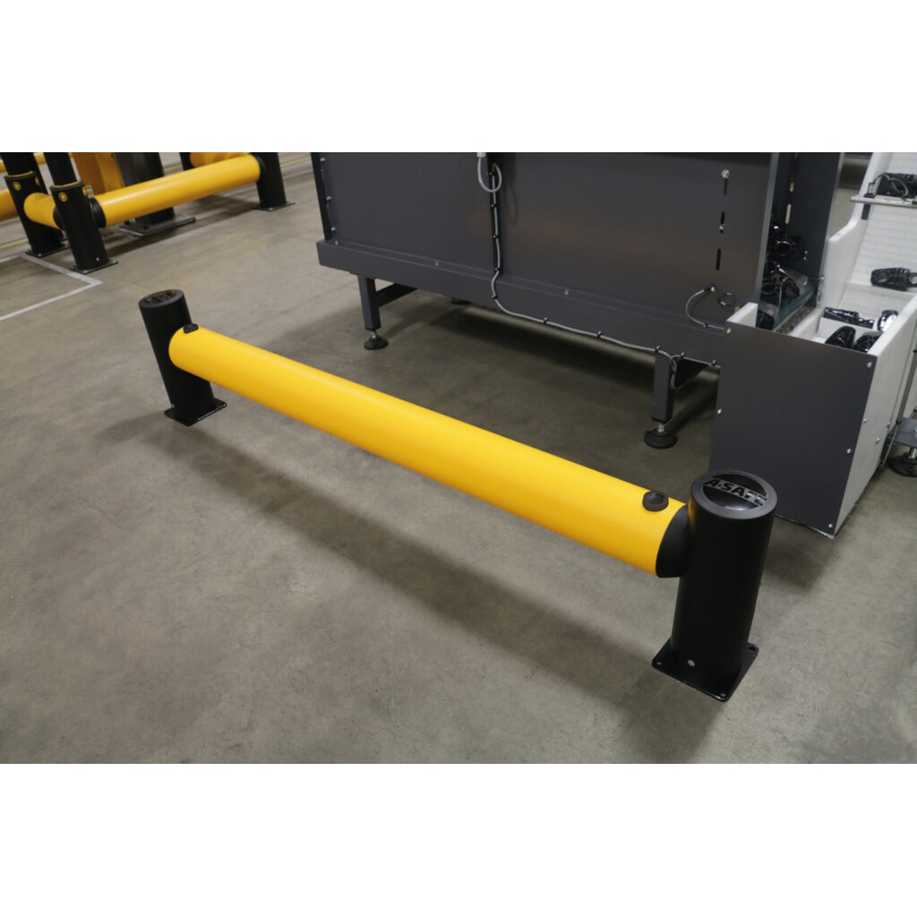 A-SAFE eFlex traffic barrier made from MEMAPLEX®, end post Product image no. 3: A-SAFE eFlex traffic barrier made from MEMAPLEX®, end post