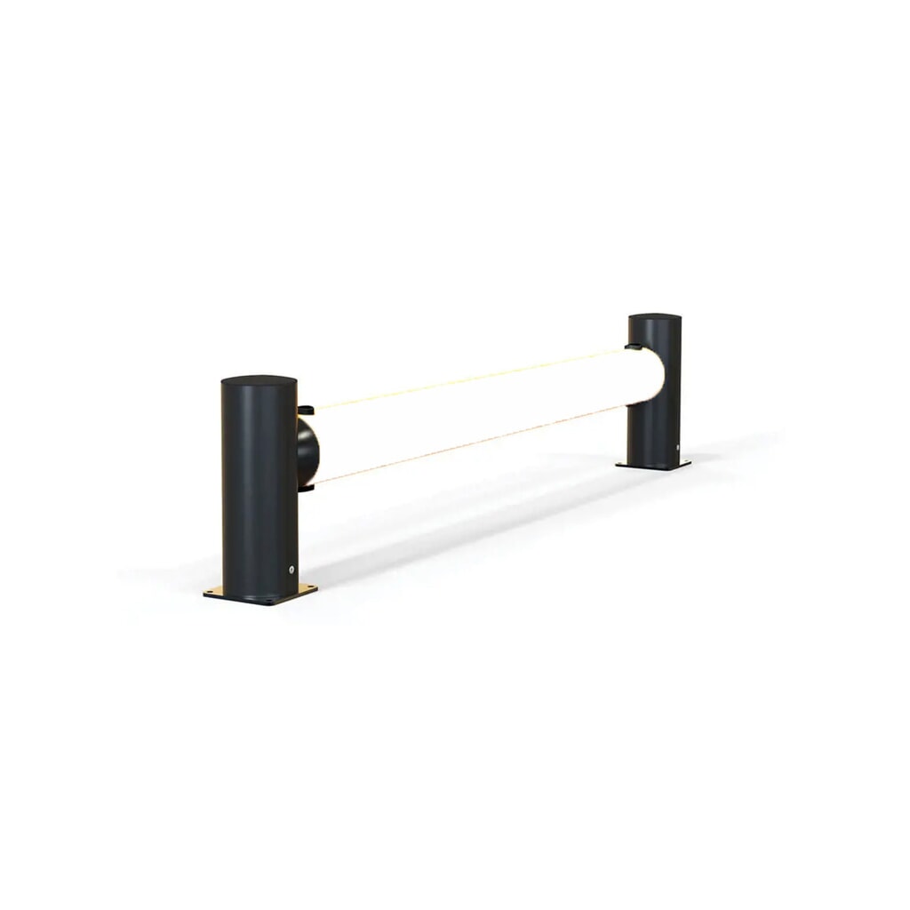 Product image no. 1: A-SAFE eFlex traffic barrier made from MEMAPLEX®, end post