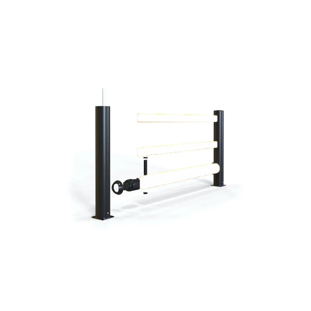 Product image no. 6: A-SAFE corner post for eFlex traffic barrier made from MEMAPLEX®