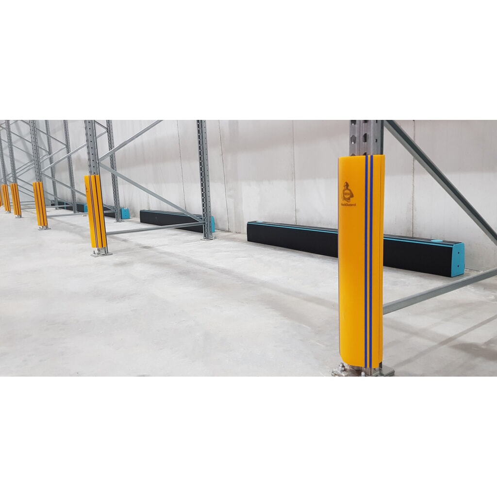 A-SAFE RackGuard rack impact protection made from MEMAPLEX®, cold-store version - (S)SL, internal dimensions (WxD) 102x45 mm Product image no. 5: A-SAFE RackGuard rack impact protection made from MEMAPLEX®, cold-store version - (S)SL, internal dimensions (WxD) 102x45 mm