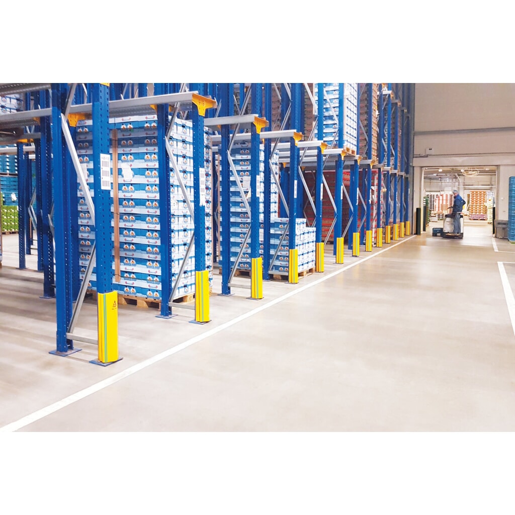 Product image no. 6: A-SAFE RackGuard rack impact protection made from MEMAPLEX®, cold-store version - (S)SL, internal dimensions (WxD) 102x45 mm