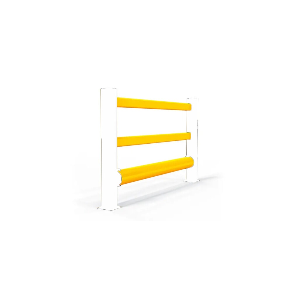 Product image no. 1: A-SAFE rail set for eFlex traffic barrier, made from MEMAPLEX® - 1,000 mm length