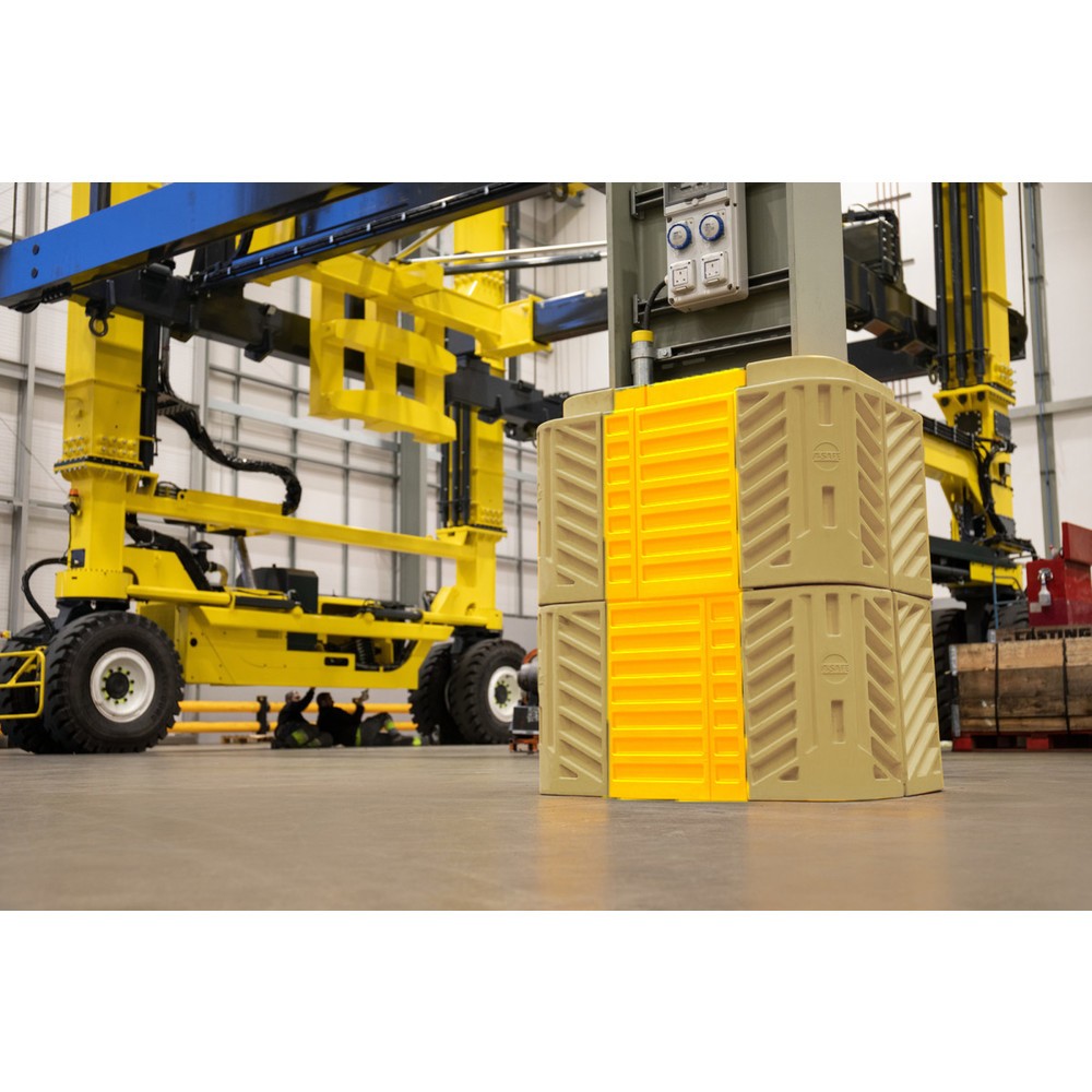 Produktabbildung Nr. 2: A-SAFE spacers yellow made from MEMAPLEX® for FlexiShield - 100 mm width