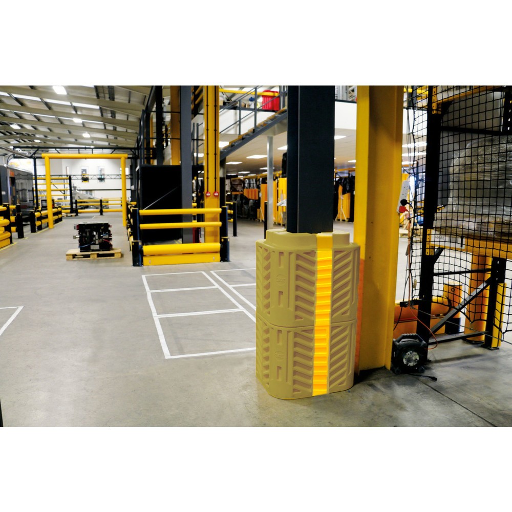 Produktabbildung Nr. 3: A-SAFE spacers yellow made from MEMAPLEX® for FlexiShield - 100 mm width