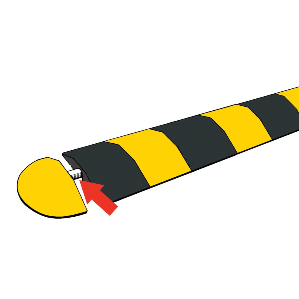Alignment bar for speed bumps, < 20 km/h Product image: Alignment bar for speed bumps, < 20 km/h