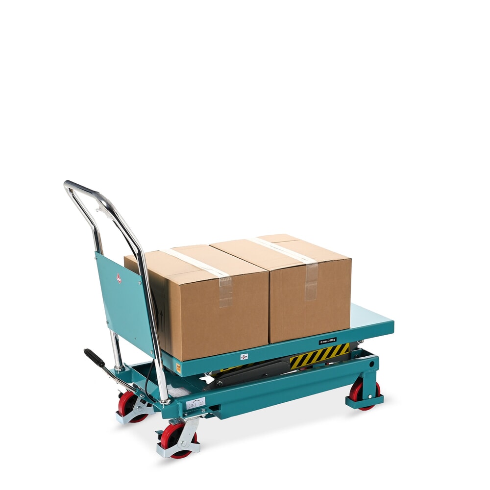 Produktabbildung Nr. 5: Ameise® double-scissor lift table on wheels, capacity 350 kg, dimensions 910 x 500 mm