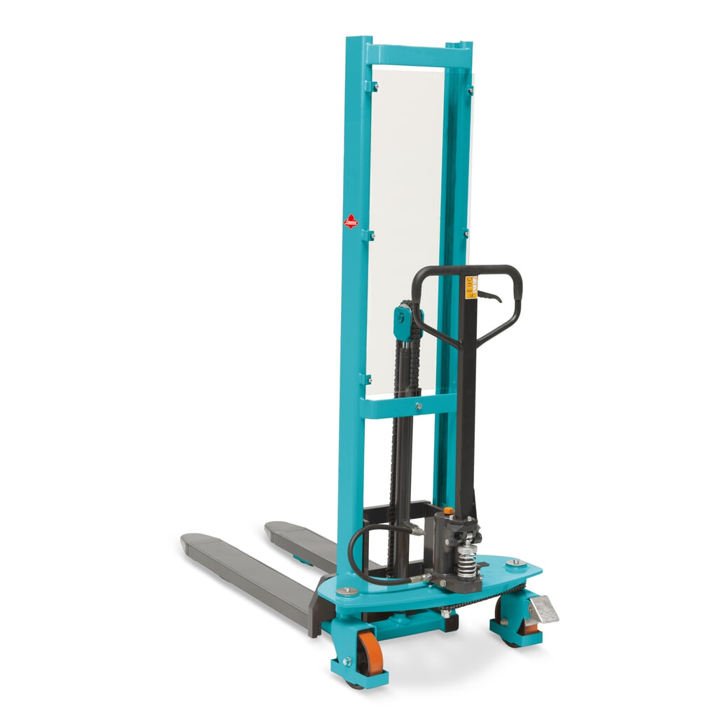 Product image no. 1: Ameise® PSM 1.0 hydraulic stacker truck with quick lift, single mast, lift height 1,600 mm, load capacity 1,000 kg