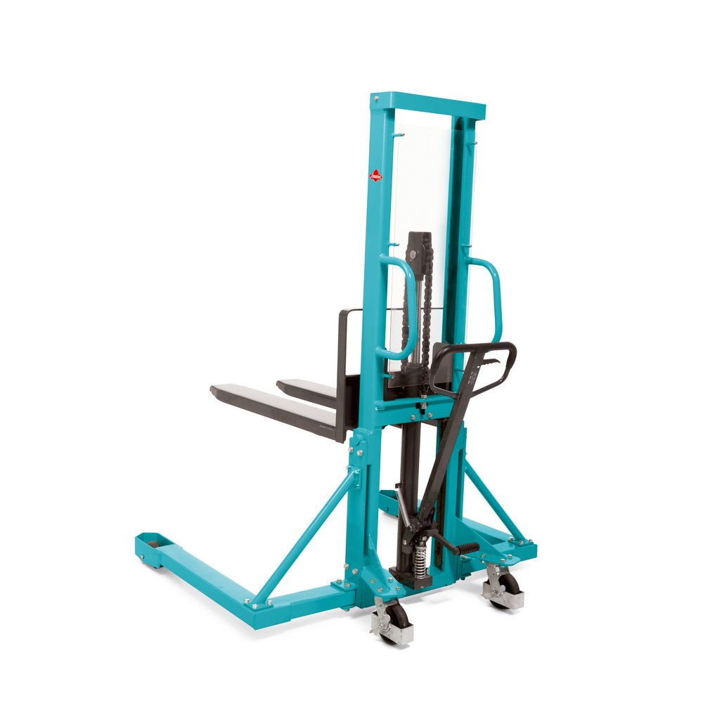 Product image no. 4: Ameise® PSM 1.0 Wide-tread hydraulic stacker truck with single mast, lift height 1,600 mm, load capacity 1,000 kg