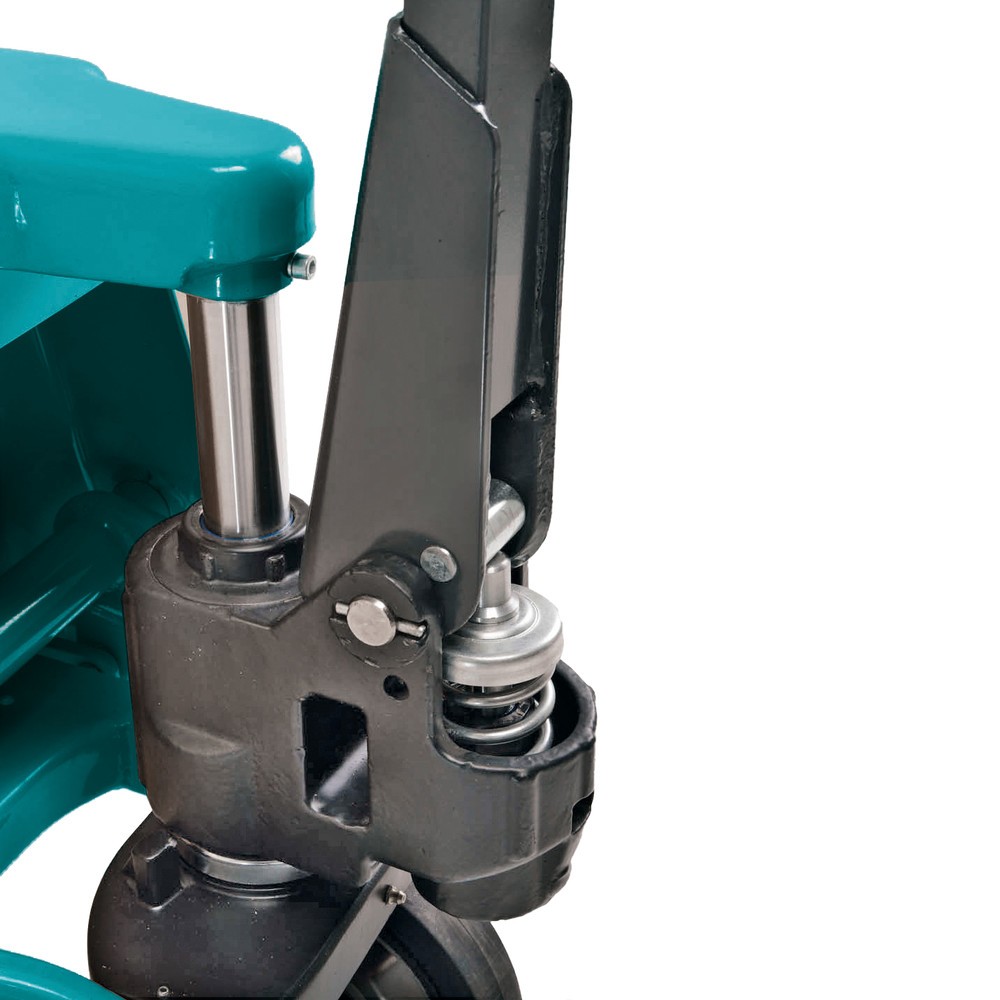 Produktabbildung Nr. 7: Ameise® PTM 2.0 hand pallet truck, capacity 2,000 kg, fork length 1,500 mm, polyurethane, tandem rollers