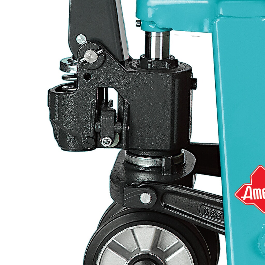 Ameise® PTM 2.0 hand pallet truck with quick lift, load capacity 2,000 kg, fork length 1,150 mm, solid rubber / polyurethane Product image no. 9: Ameise® PTM 2.0 hand pallet truck with quick lift, load capacity 2,000 kg, fork length 1,150 mm, solid rubber / polyurethane
