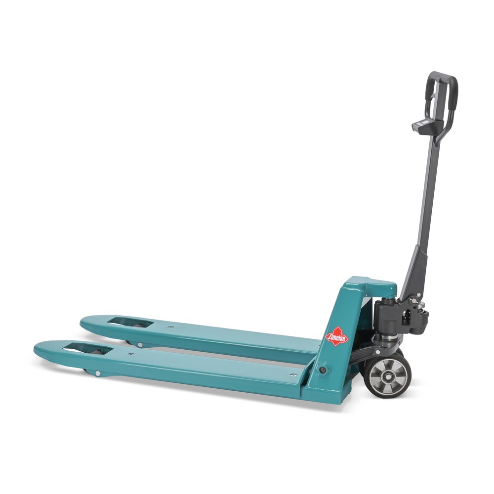 Product image no. 5: Ameise® PTM 2.0 Scale weighing pallet truck featuring display on tiller head, load capacity 2,000 kg, single rollers