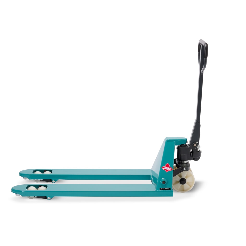 Ameise® PTM 2.5 hand pallet truck, load capacity 2,500 kg, fork length 1,150 mm, nylon, tandem rollers Product image no. 7: Ameise® PTM 2.5 hand pallet truck, load capacity 2,500 kg, fork length 1,150 mm, nylon, tandem rollers