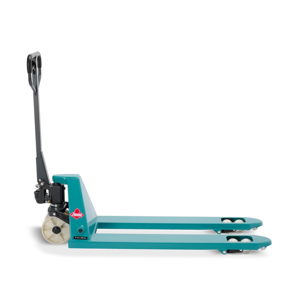 Ameise® PTM 2.5 hand pallet truck, load capacity 2,500 kg, fork length 1,150 mm, nylon, tandem rollers Product image no. 8: Ameise® PTM 2.5 hand pallet truck, load capacity 2,500 kg, fork length 1,150 mm, nylon, tandem rollers