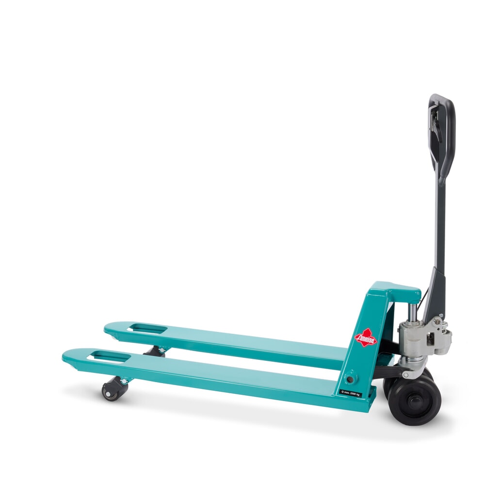 Produktabbildung Nr. 6: Ameise® PTM 2.5 hand pallet truck with handbrake, load capacity 2,500 kg, fork length 1,150 mm, solid rubber / polyurethane