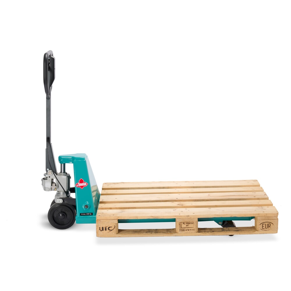 Produktabbildung Nr. 8: Ameise® PTM 2.5 hand pallet truck with handbrake, load capacity 2,500 kg, fork length 1,150 mm, solid rubber / polyurethane