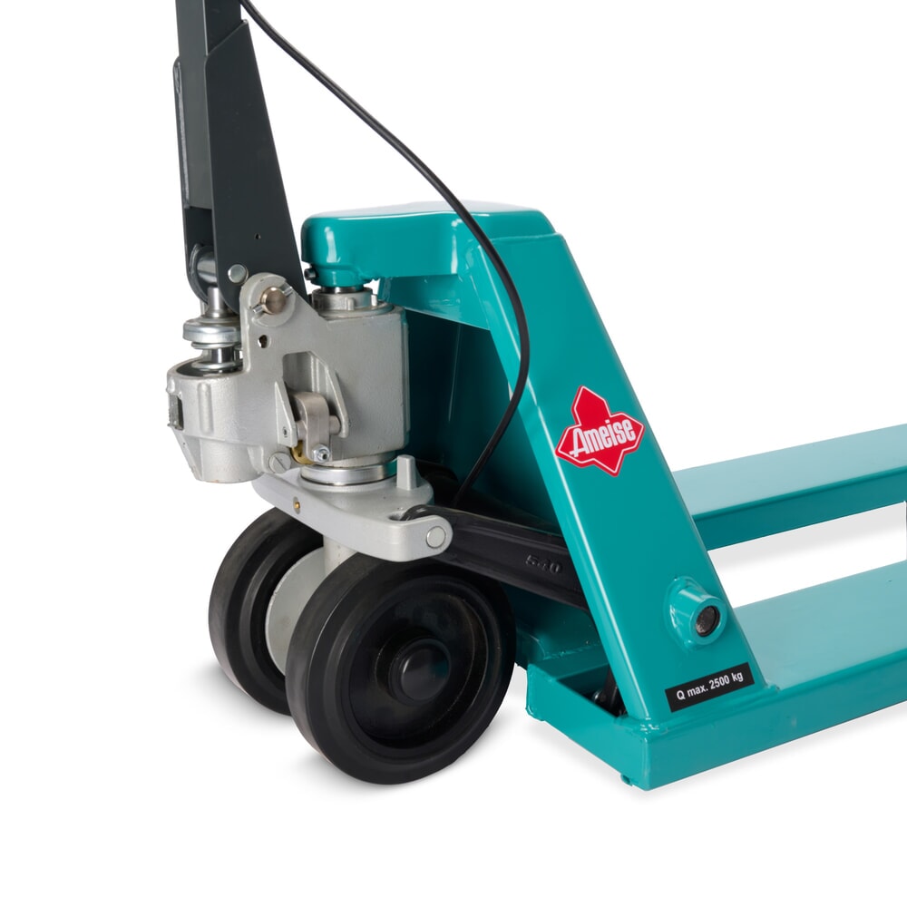 Produktabbildung Nr. 12: Ameise® PTM 2.5 hand pallet truck with handbrake, load capacity 2,500 kg, fork length 1,150 mm, solid rubber / polyurethane