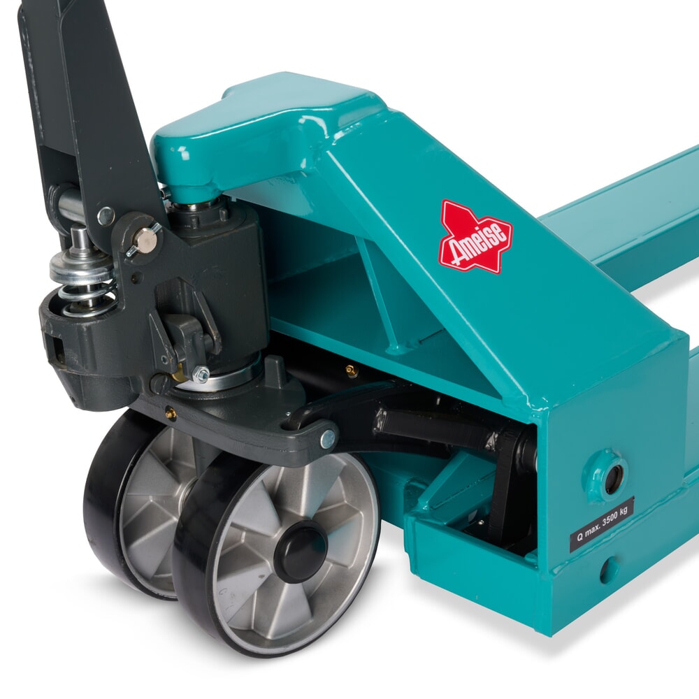 Produktabbildung Nr. 13: Ameise® PTM 3.5 hand pallet truck, capacity 3,500 kg, fork length 2,000 mm, polyurethane, tandem rollers