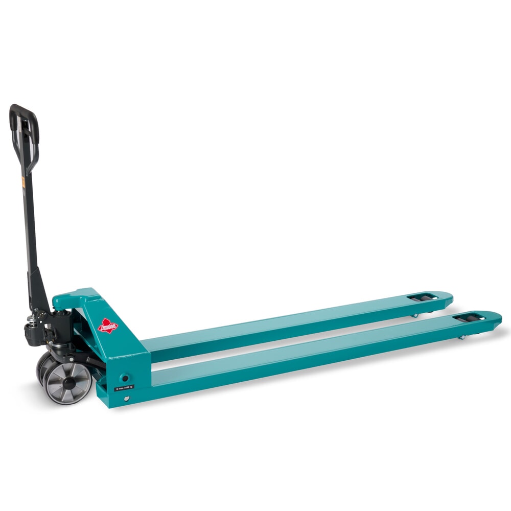 Product image: Ameise® PTM 3.5 hand pallet truck, capacity 3,500 kg, fork length 2,000 mm, polyurethane, tandem rollers
