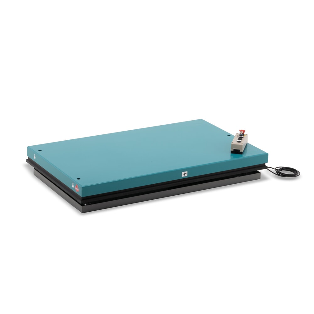 Produktabbildung Nr. 6: Scissor lift table, single scissor, capacity 500 kg, platform dimensions 1,300 x 800 mm, Ameise®