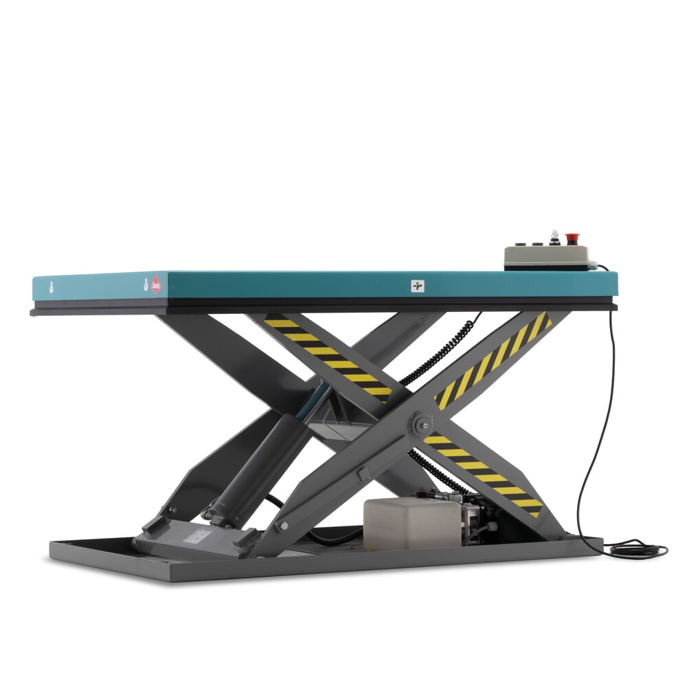 Produktabbildung Nr. 7: Scissor lift table, single scissor, capacity 500 kg, platform dimensions 1,300 x 800 mm, Ameise®