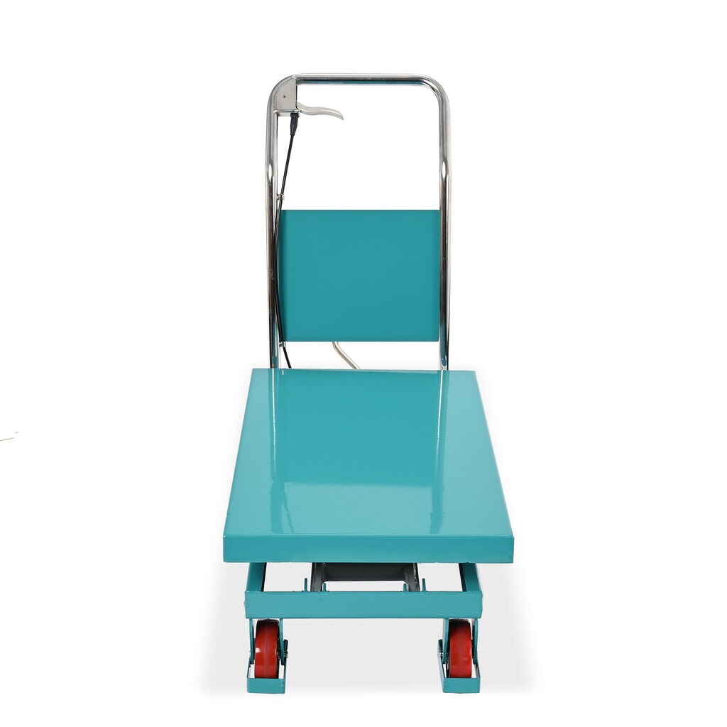 Product image no. 3: Scissor lift table on wheels, fixed handlebar, capacity 500 kg, dimensions 850 x 500 mm, Ameise®