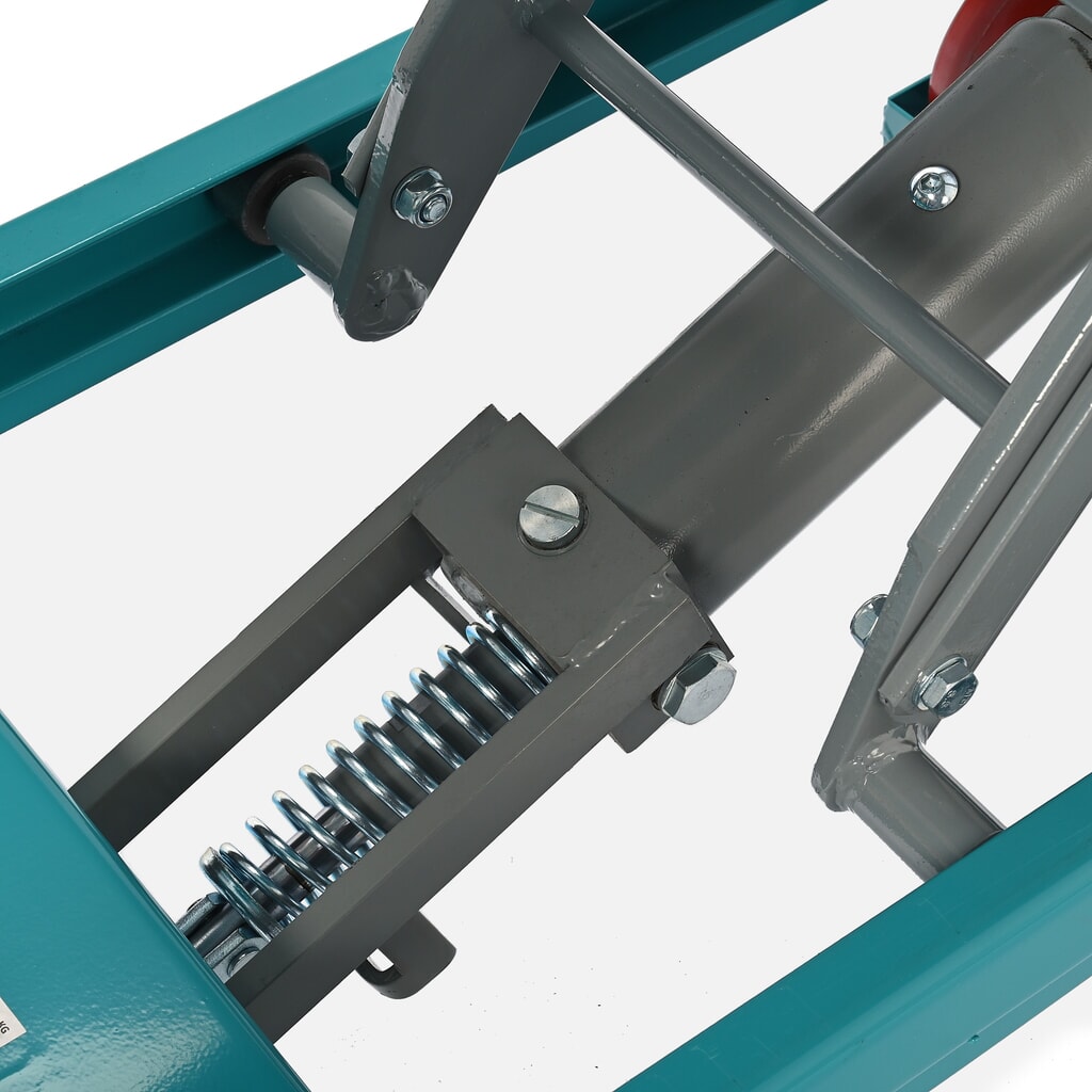 Scissor lift table on wheels, fixed handlebar, capacity 500 kg, dimensions 850 x 500 mm, Ameise® Product image no. 6: Scissor lift table on wheels, fixed handlebar, capacity 500 kg, dimensions 850 x 500 mm, Ameise®