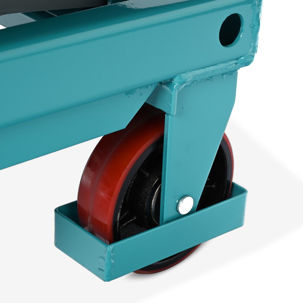 Product image no. 6: Scissor lift table on wheels, fixed handlebar, capacity 500 kg, dimensions 850 x 500 mm, Ameise®