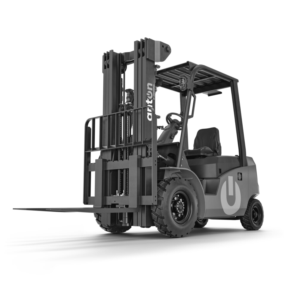 Product image no. 3: AntOn by Jungheinrich electric forklift truck CBH 3.0 with two-stage telescopic mast, lift height 3,300 mm, load capacity 3.000 kg, incl. external charger 80 V, 60 A, CEE, 5-pin