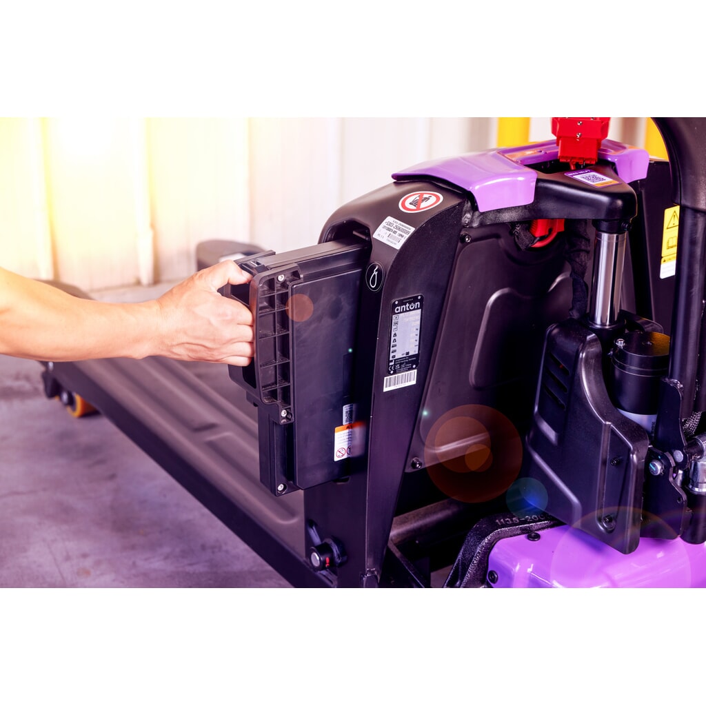 Product image no. 9: AntOn by Jungheinrich electric pallet truck PTL 1.5, load capacity 1,500 kg, fork length 1.150 mm