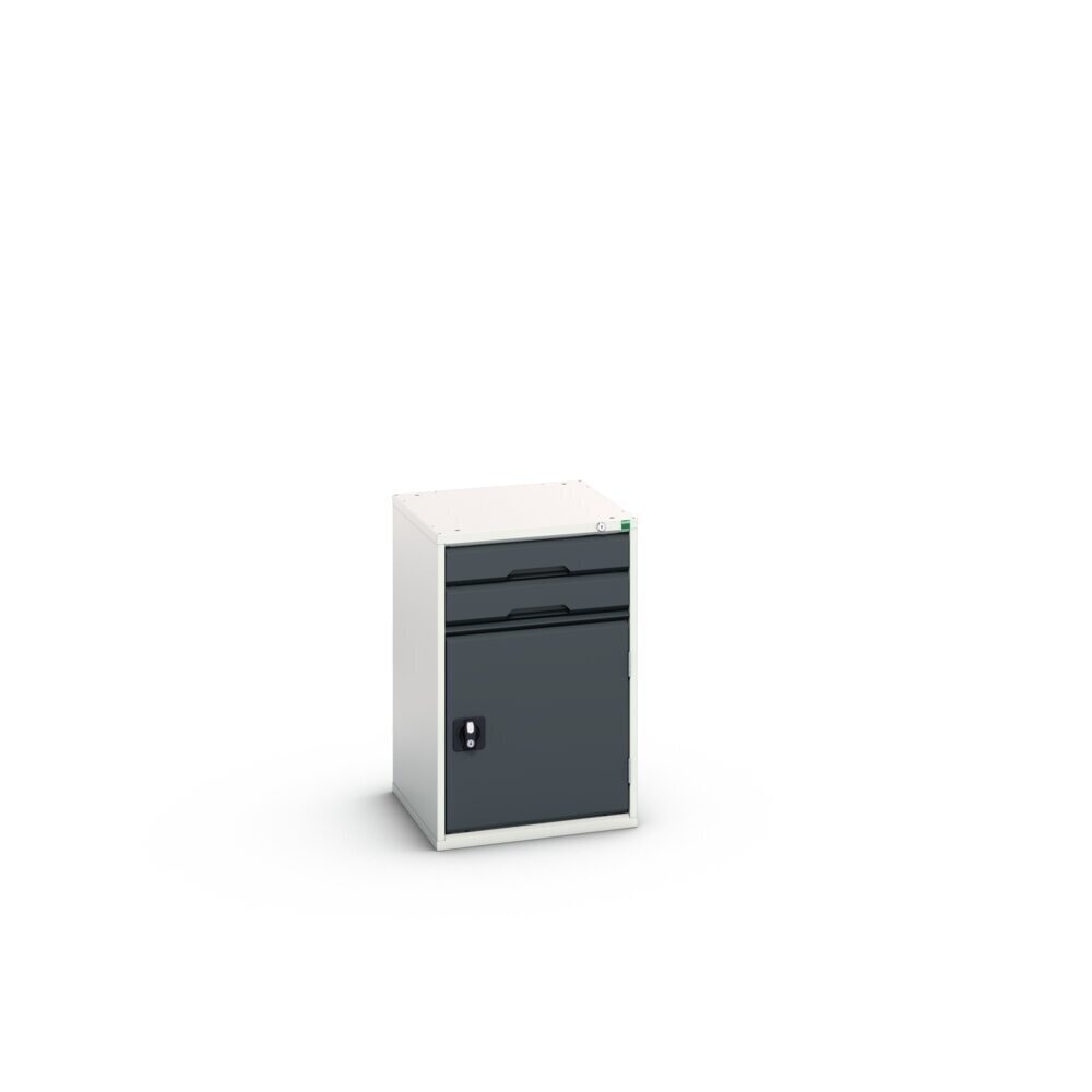 Product image no. 3: bott verso drawer cabinet with hinged door, with 2 drawers and shelf, WxDxH: 525 x 550 x 800 mm
