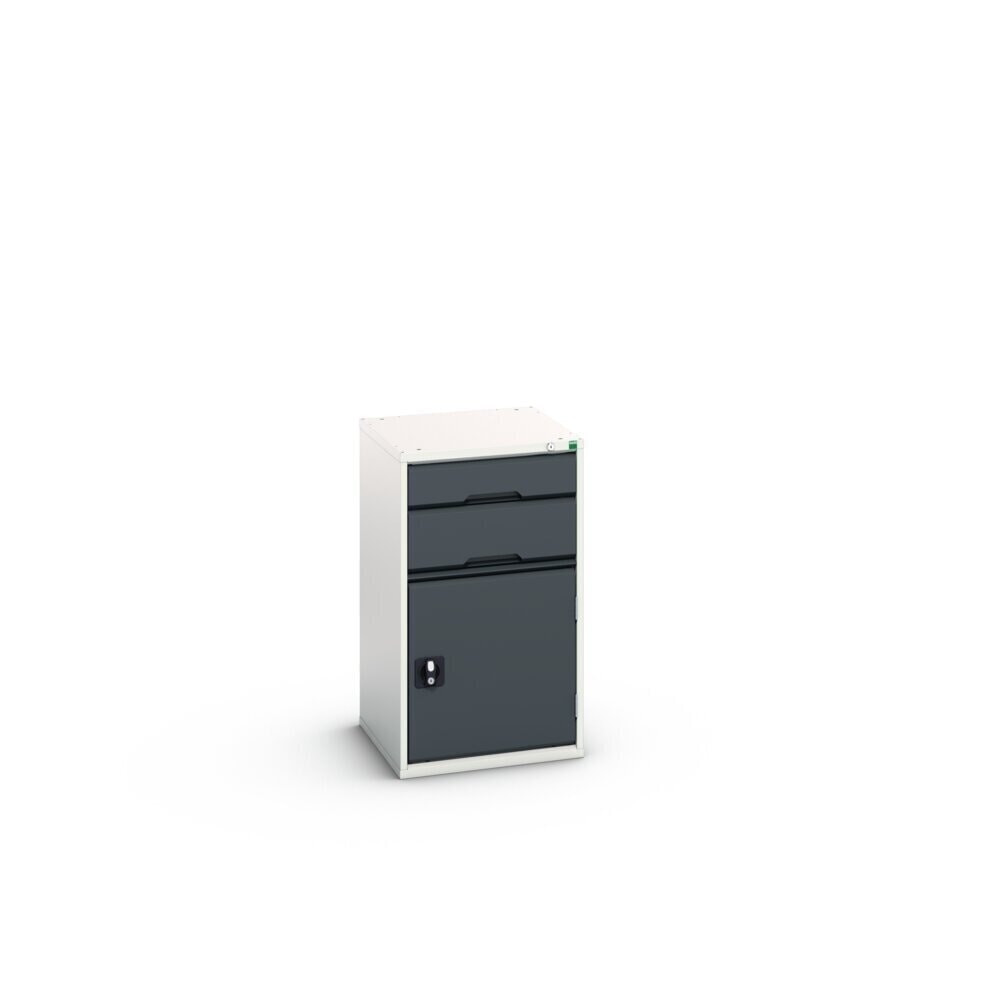 Product image no. 3: bott verso drawer cabinet with hinged door, with 2 drawers and shelf, WxDxH: 525 x 550 x 900 mm