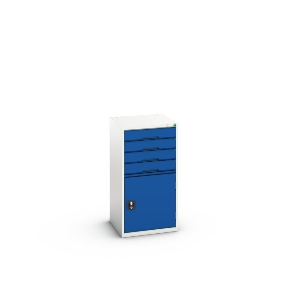 Product image no. 4: bott verso drawer cabinet with hinged door, with 4 drawers and shelf, WxDxH: 525 x 550 x 1000 mm