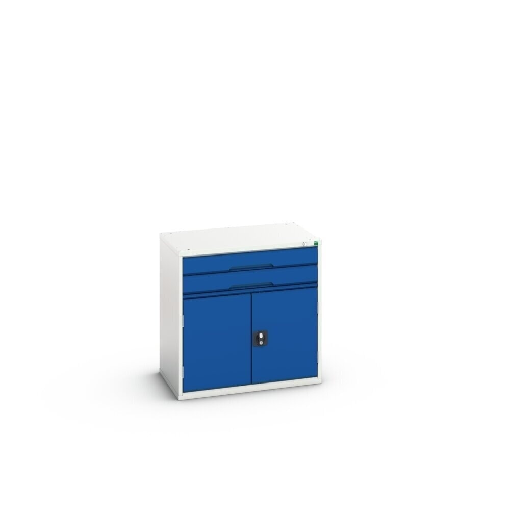 Product image no. 3: bott verso drawer cabinet with hinged door, with 2 drawers and shelf, WxDxH: 800 x 550 x 800 mm