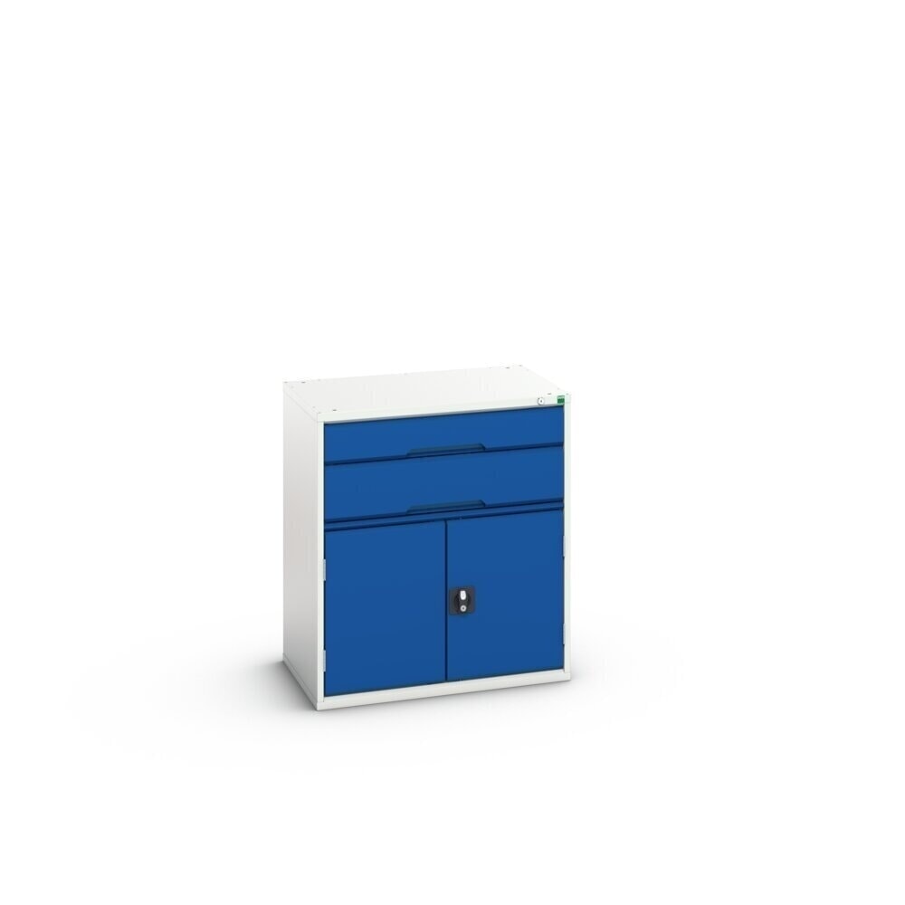 Product image no. 2: bott verso drawer cabinet with hinged door, with 2 drawers and shelf, WxDxH: 800 x 550 x 900 mm