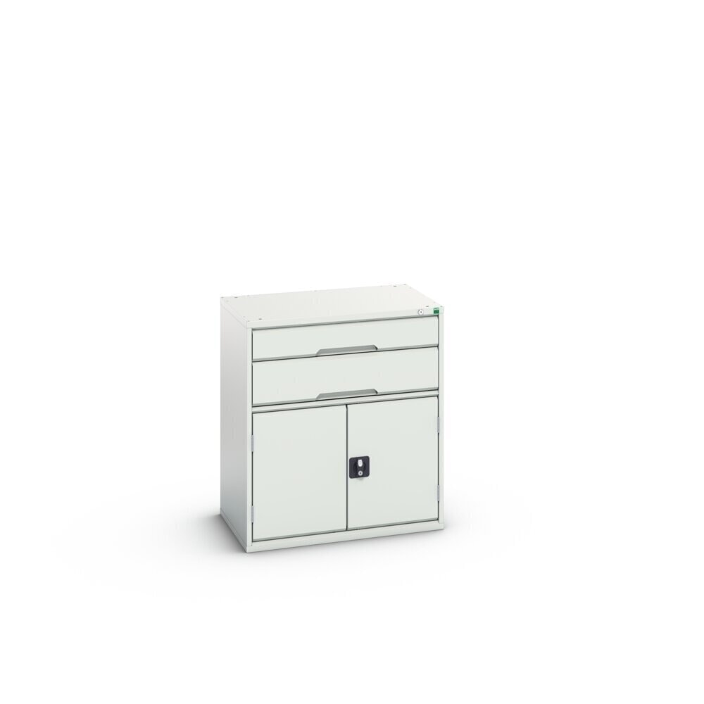 Product image no. 2: bott verso drawer cabinet with hinged door, with 2 drawers and shelf, WxDxH: 800 x 550 x 900 mm