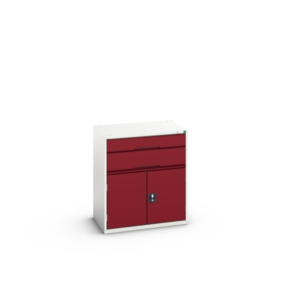 Product image no. 2: bott verso drawer cabinet with hinged door, with 2 drawers and shelf, WxDxH: 800 x 550 x 900 mm