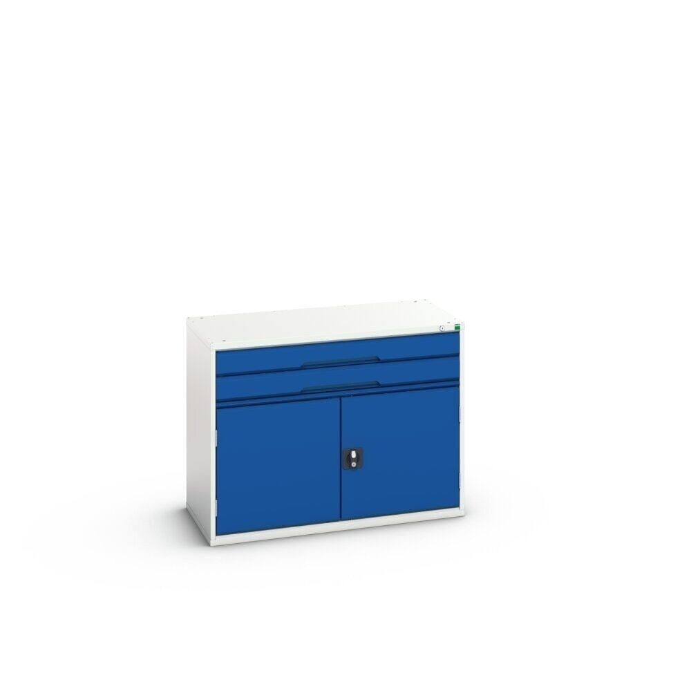 Product image no. 2: bott verso drawer cabinet with hinged door, with 2 drawers and shelf, WxDxH: 1050 x 550 x 800 mm