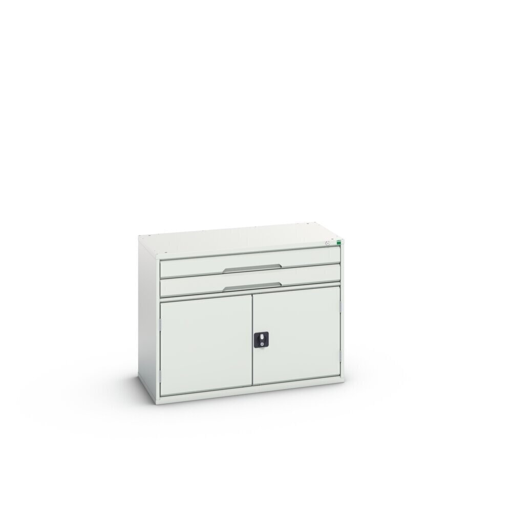 Product image no. 2: bott verso drawer cabinet with hinged door, with 2 drawers and shelf, WxDxH: 1050 x 550 x 800 mm