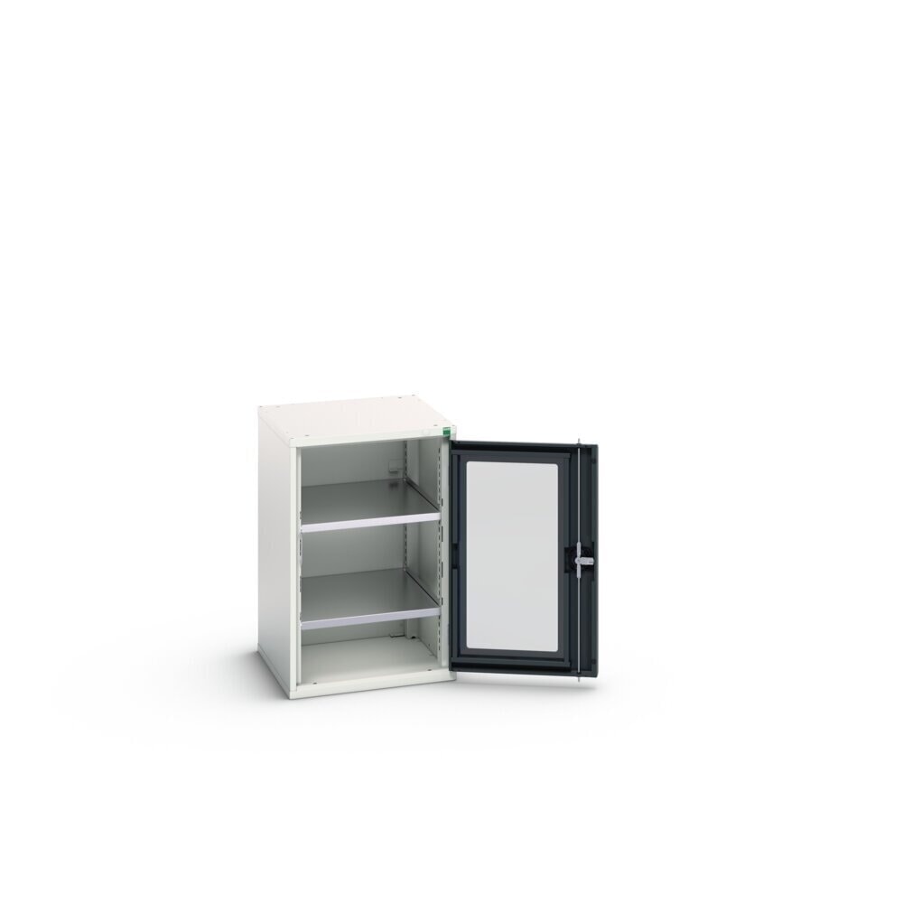 Product image no. 3: bott verso side cabinet with see-through panel, with 2 shelves, WxDxH: 525 x 550 x 800 mm