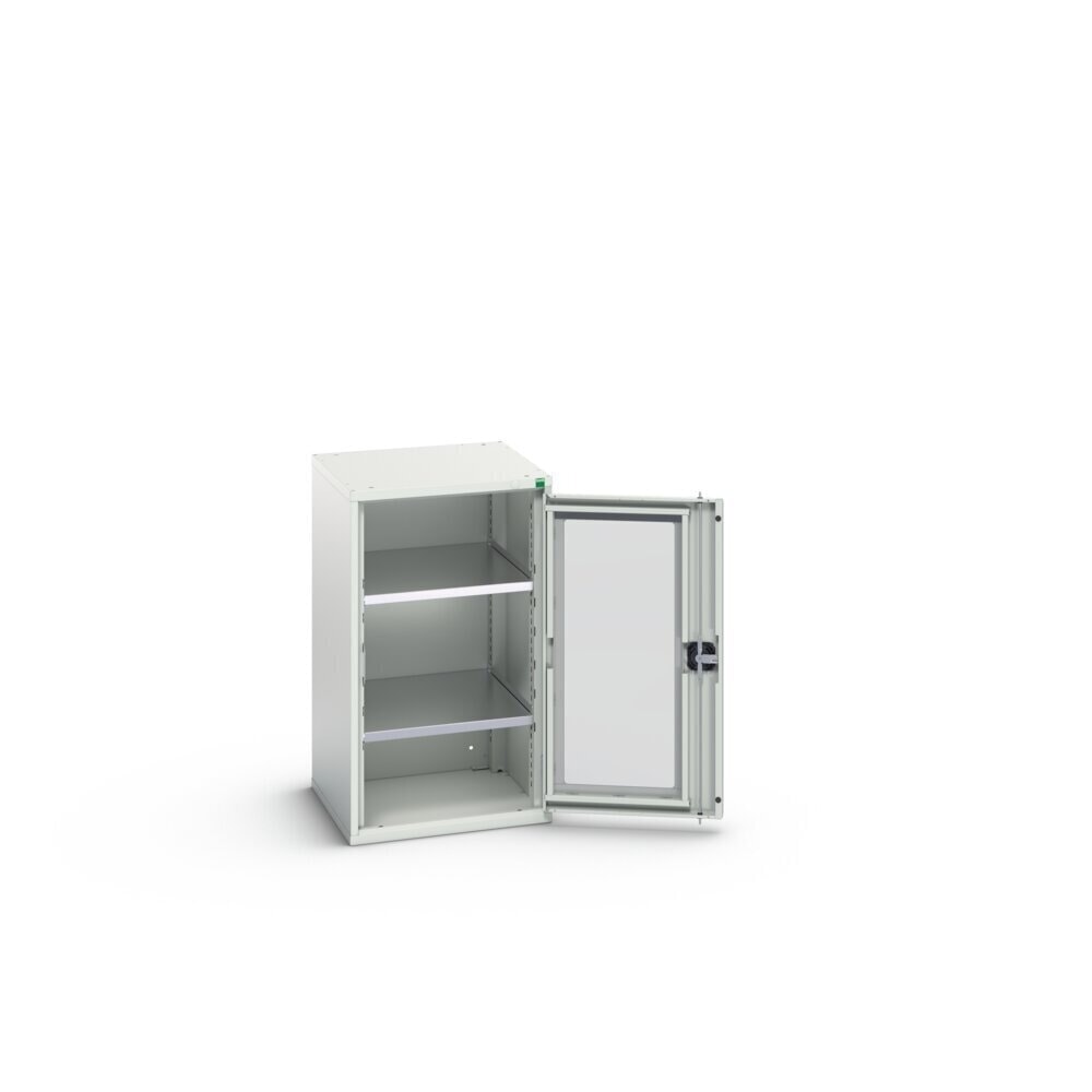 Product image no. 3: bott verso side cabinet with see-through panel, with 2 shelves, WxDxH: 525 x 550 x 900 mm