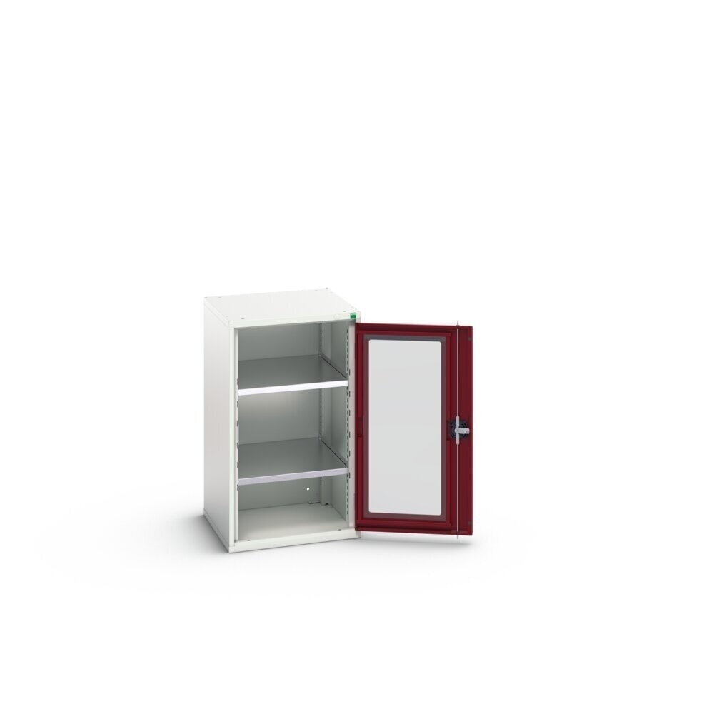 Product image no. 3: bott verso side cabinet with see-through panel, with 2 shelves, WxDxH: 525 x 550 x 900 mm