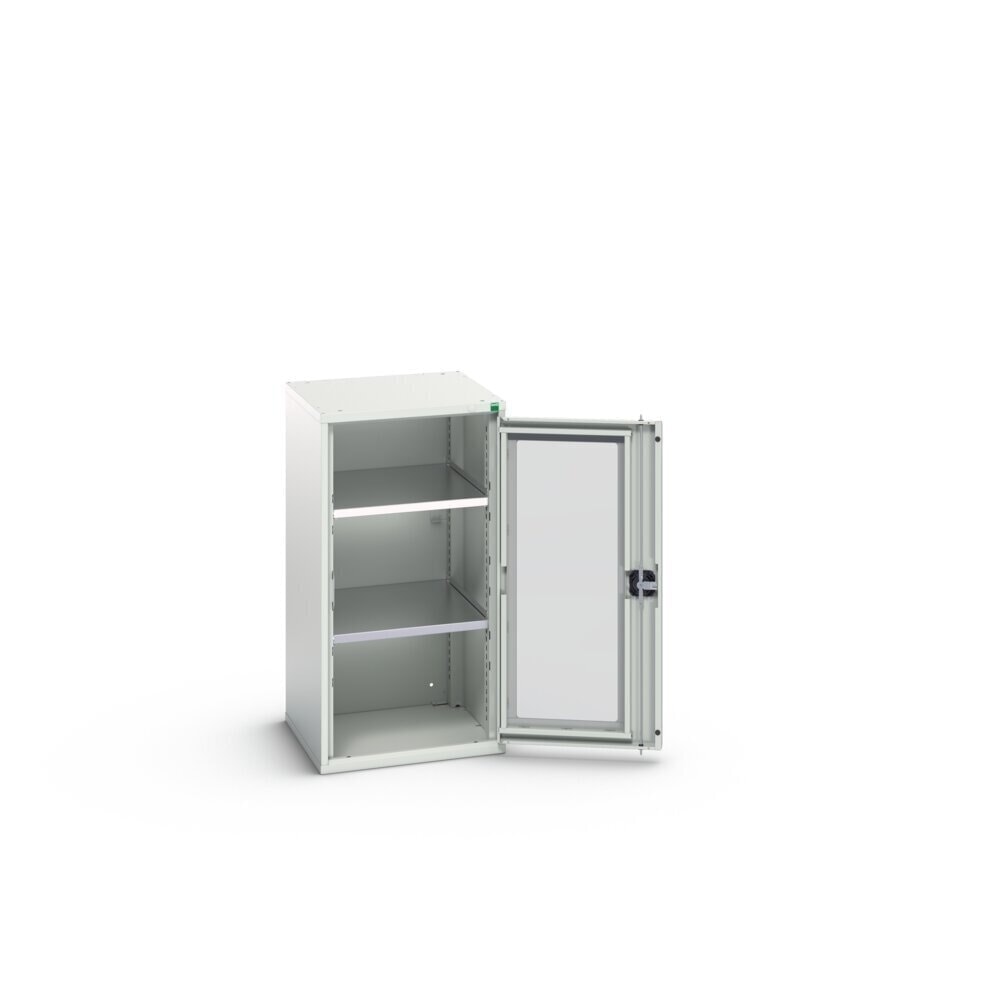 Product image no. 3: bott verso side cabinet with see-through panel, with 2 shelves, WxDxH: 525 x 550 x 1000 mm