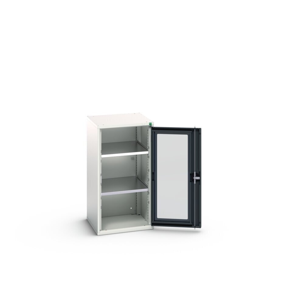 Product image no. 3: bott verso side cabinet with see-through panel, with 2 shelves, WxDxH: 525 x 550 x 1000 mm