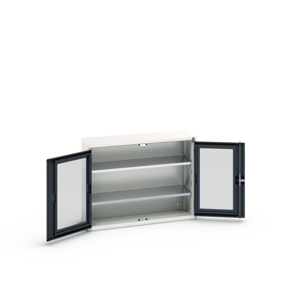 Product image no. 3: bott verso side cabinet with see-through panel, with 2 shelves, WxDxH: 1050 x 350 x 800 mm