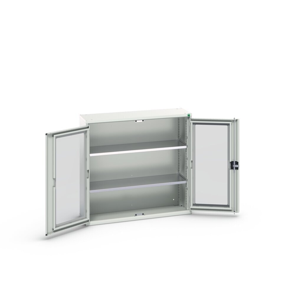 Product image no. 3: bott verso side cabinet with see-through panel, with 2 shelves, WxDxH: 1050 x 350 x 1000 mm