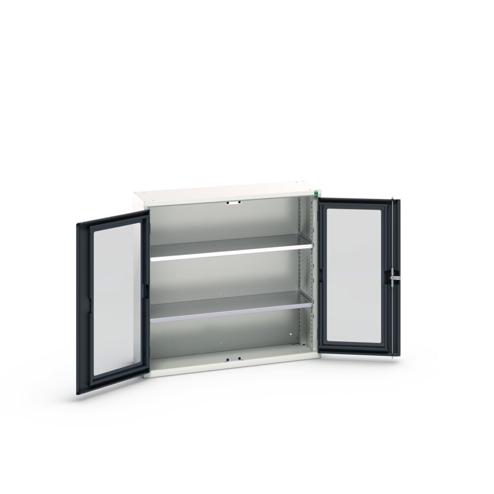 Product image no. 3: bott verso side cabinet with see-through panel, with 2 shelves, WxDxH: 1050 x 350 x 1000 mm