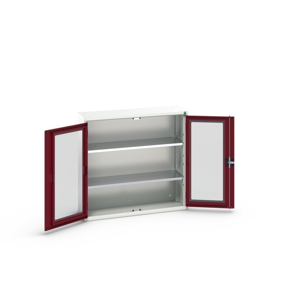 Product image no. 3: bott verso side cabinet with see-through panel, with 2 shelves, WxDxH: 1050 x 350 x 1000 mm
